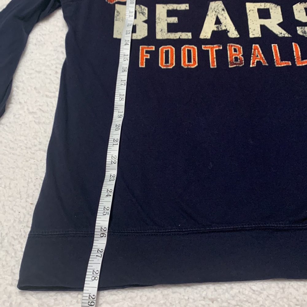 NFL Chicago Bears Men’s L/S Distressed Shirt, EUC, Size Medium - Picture 8 of 11